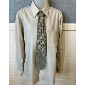 Stefano Ricci Men’s Geometric Print Pure Silk Necktie Gold & Blue